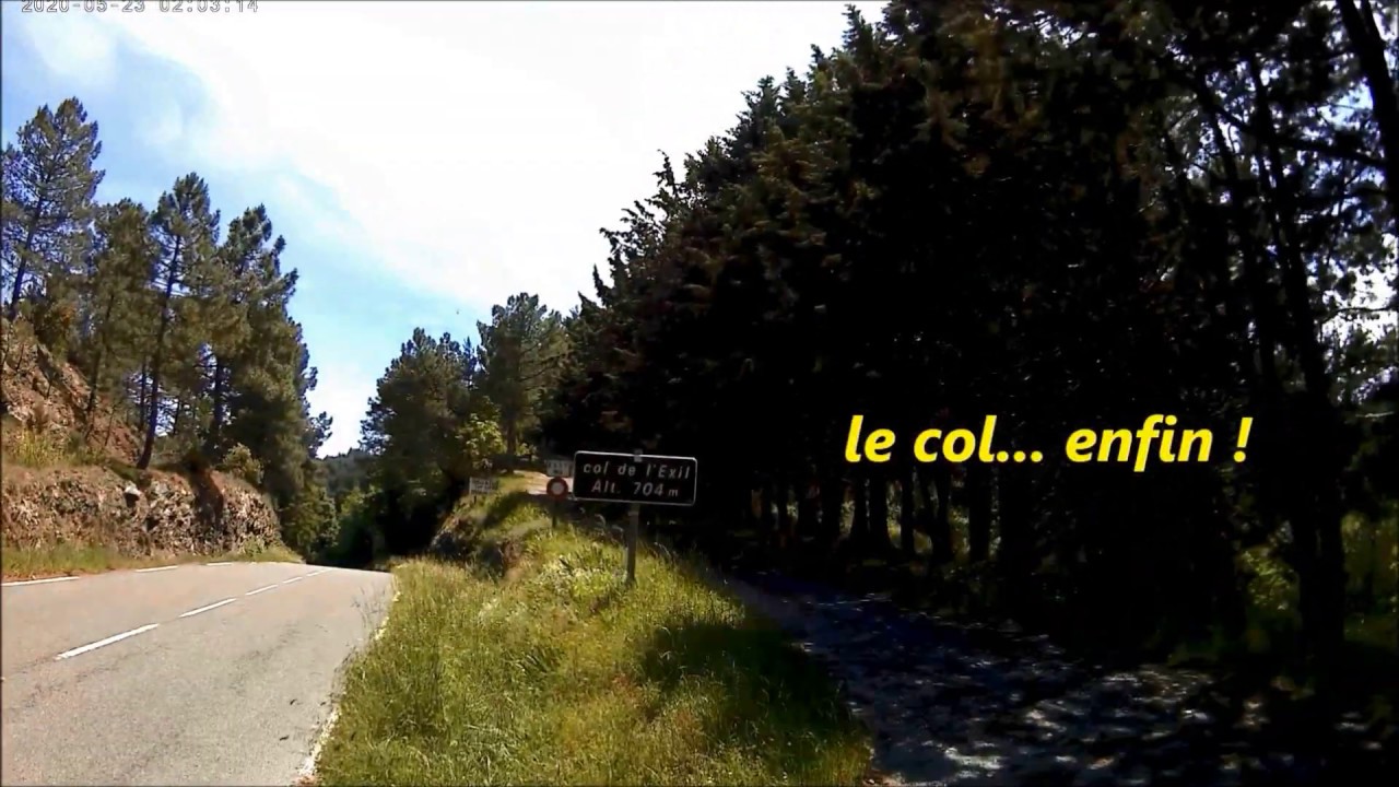 Barre des Cévennes en vélo le 21 mai 2020