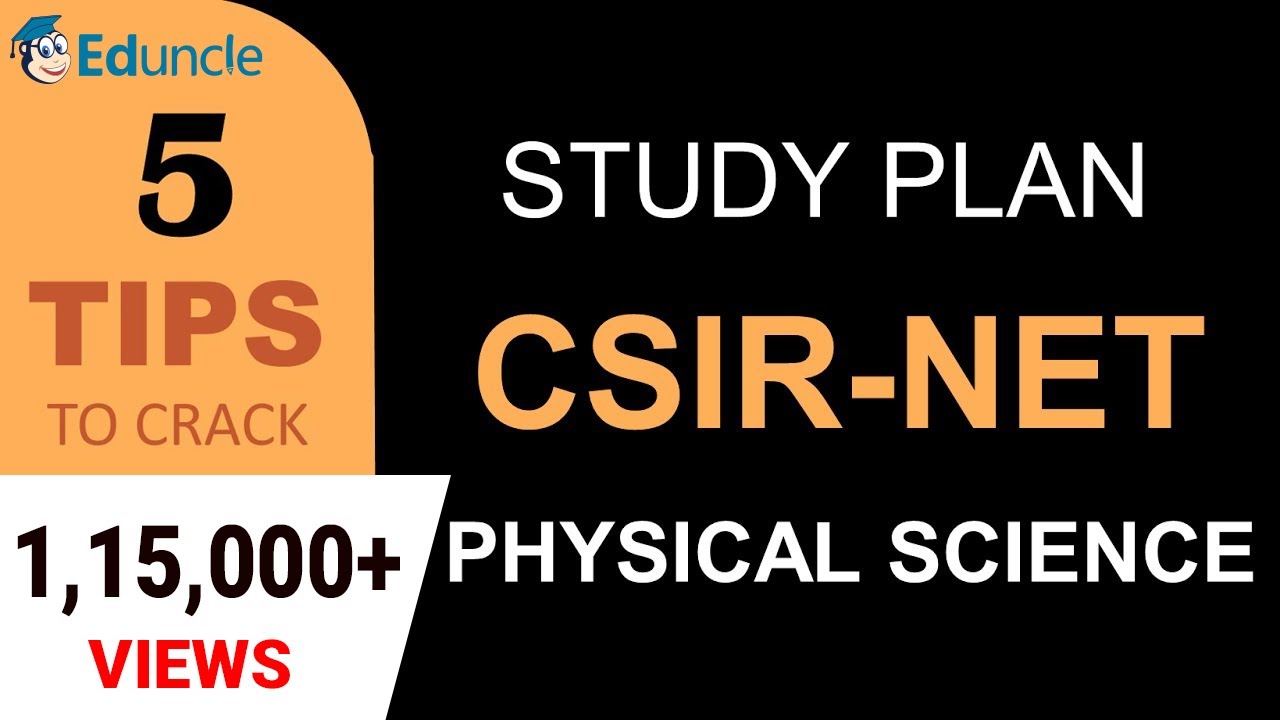 5 Tips to Crack CSIR NET Physical Science - (Final) Study Plan