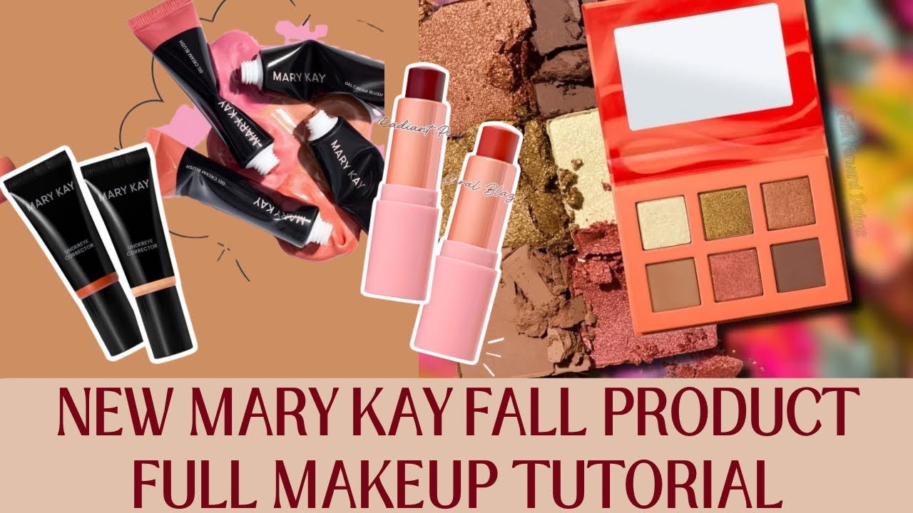 NEW MARY KAY FALL PRODUCT FULL MAKEUP TUTORIAL