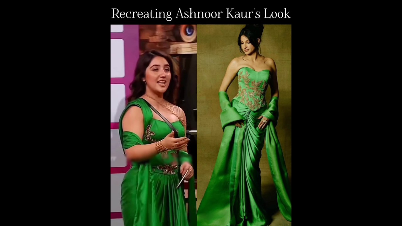 Recreating Ashnoor Kaur's Look✨ 
