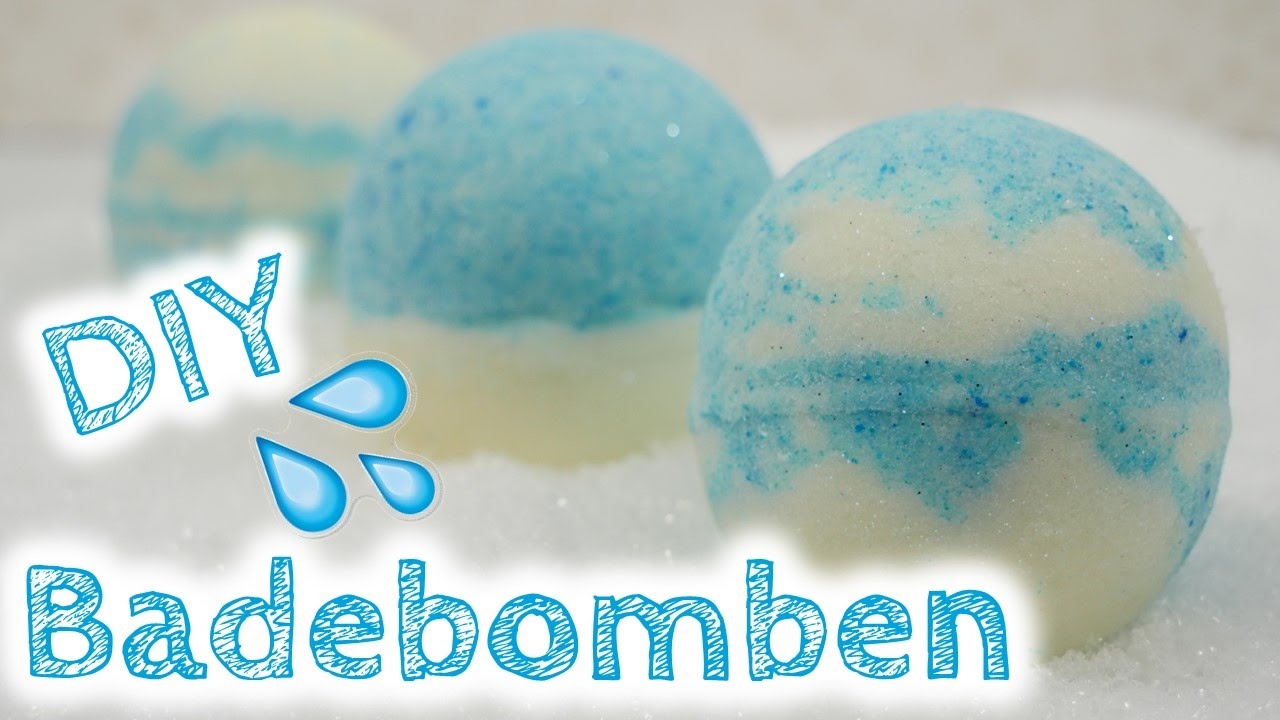 DIY LUSH FROZEN Badebomben selber machen | Glitzer Badebomben | DIY Sprudelbad