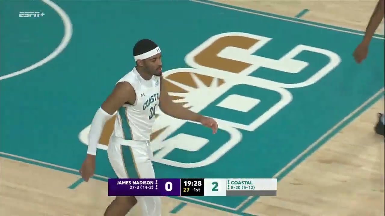 Ginika Ojiako - Coastal Carolina vs James Madison (03/01/2024)