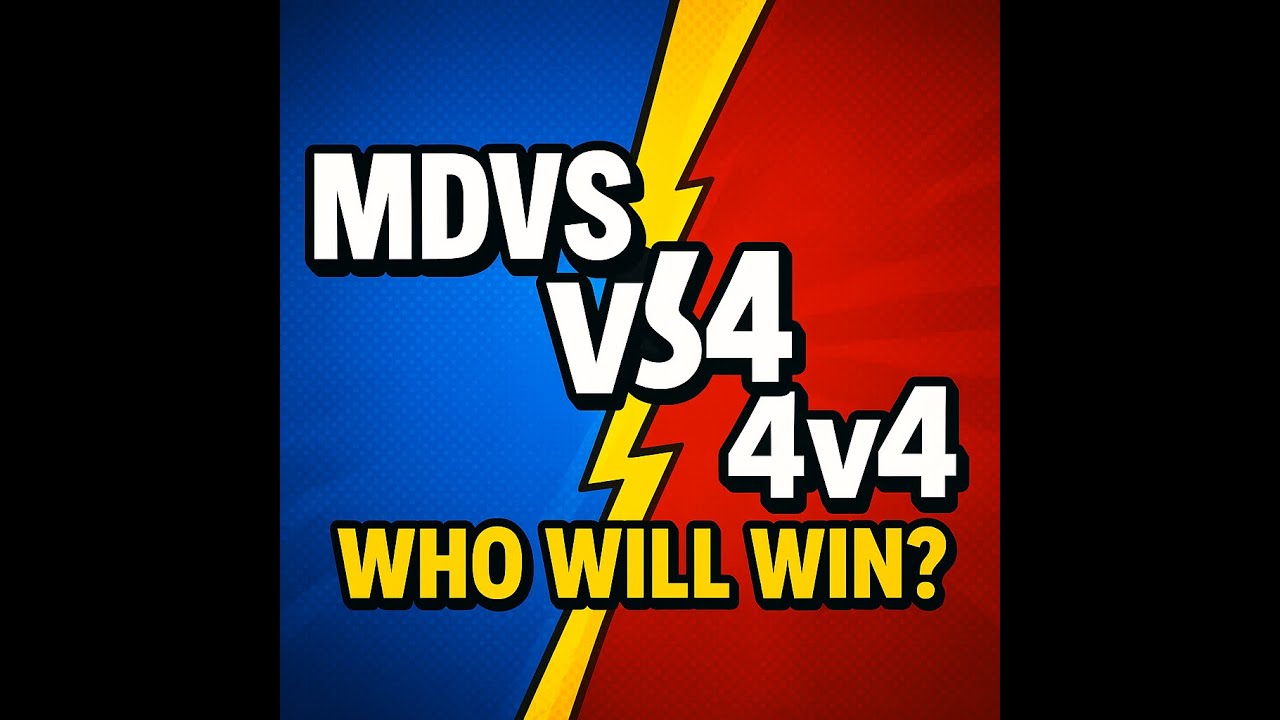MDVS 4v4 &ndash; Who Will Win? (Epic Showdown Highlights)