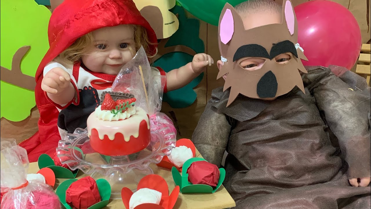 Aniversário da baby Luna de 1 ano-teve lobo mal😱🐺/ Milli Produções