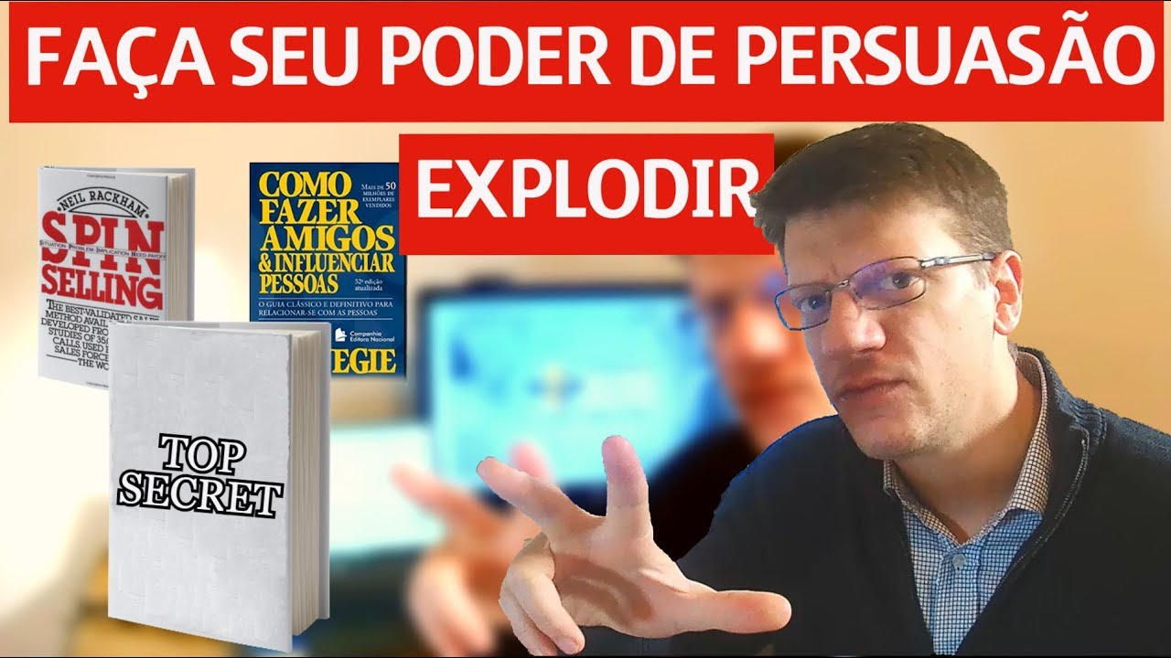 3 Livros para COMPRADORES fazerem seu PODER DE PERSUAS&Atilde;O Explodir🚀🚀🚀