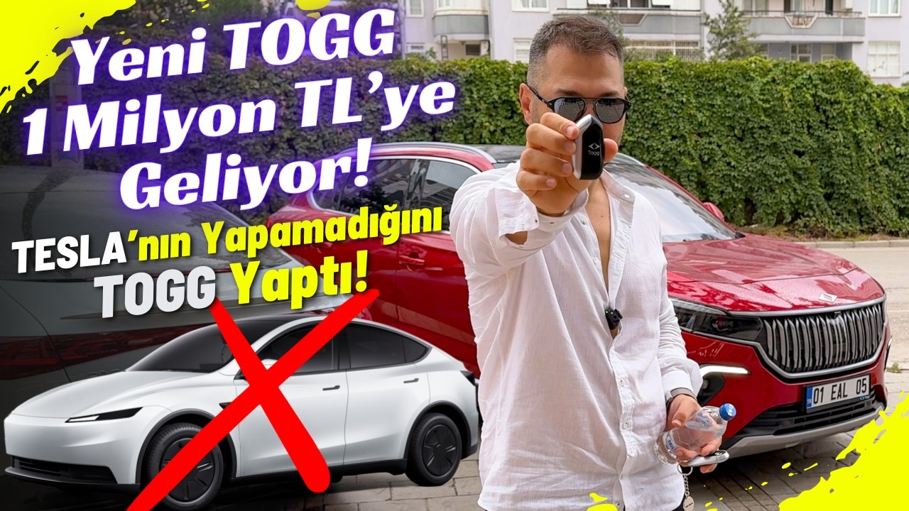 Tesla'nın Yapamadığını TOGG yaptı! Ucuz TOGG T6 Fiyatı ve Özellikleri