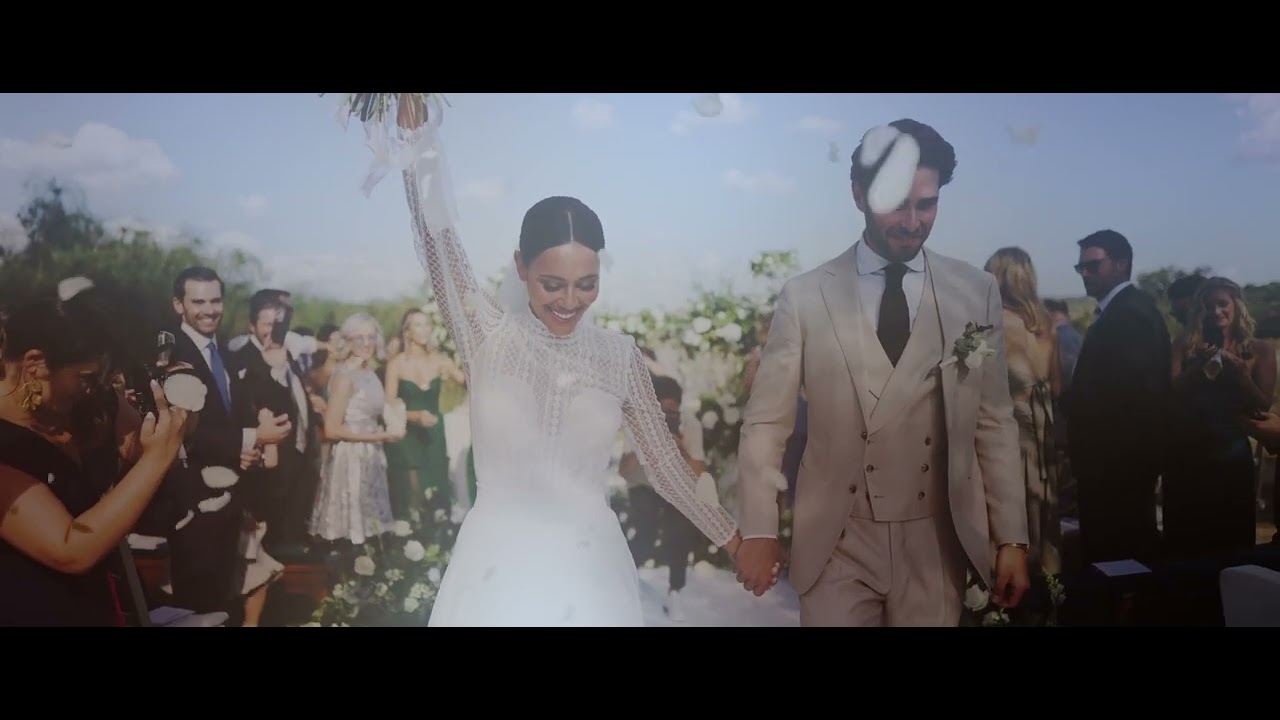 Bruna Corby's wedding dress