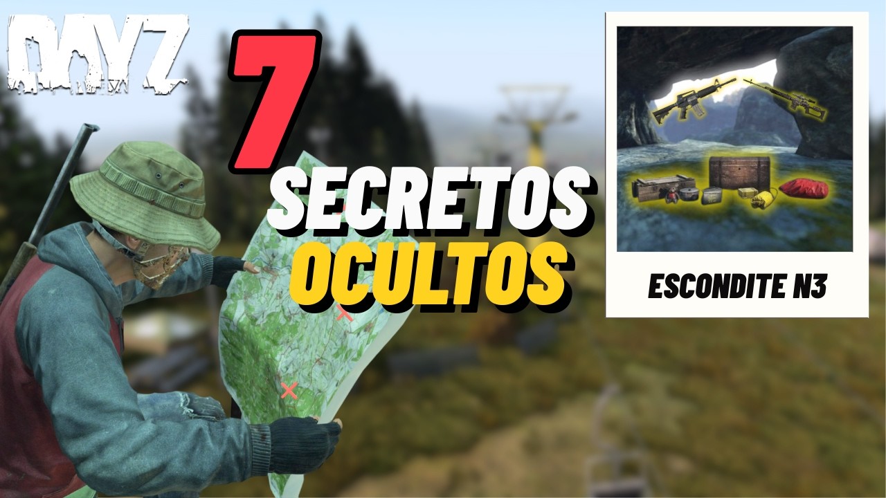 ¡7 LUGARES OCULTOS que DEBES CONOCER en DAYZ!