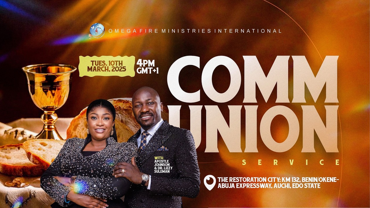 Communion Service With Apostle Johnson Suleman (10th Mar. 2026)