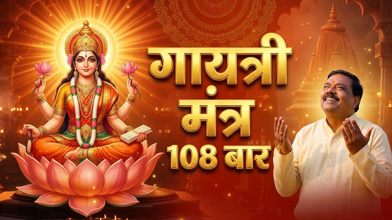 Gayatri Mantra 108 Jaap | Vivek Modhe | Powerful Mantra for Peace, Wisdom & Positivity