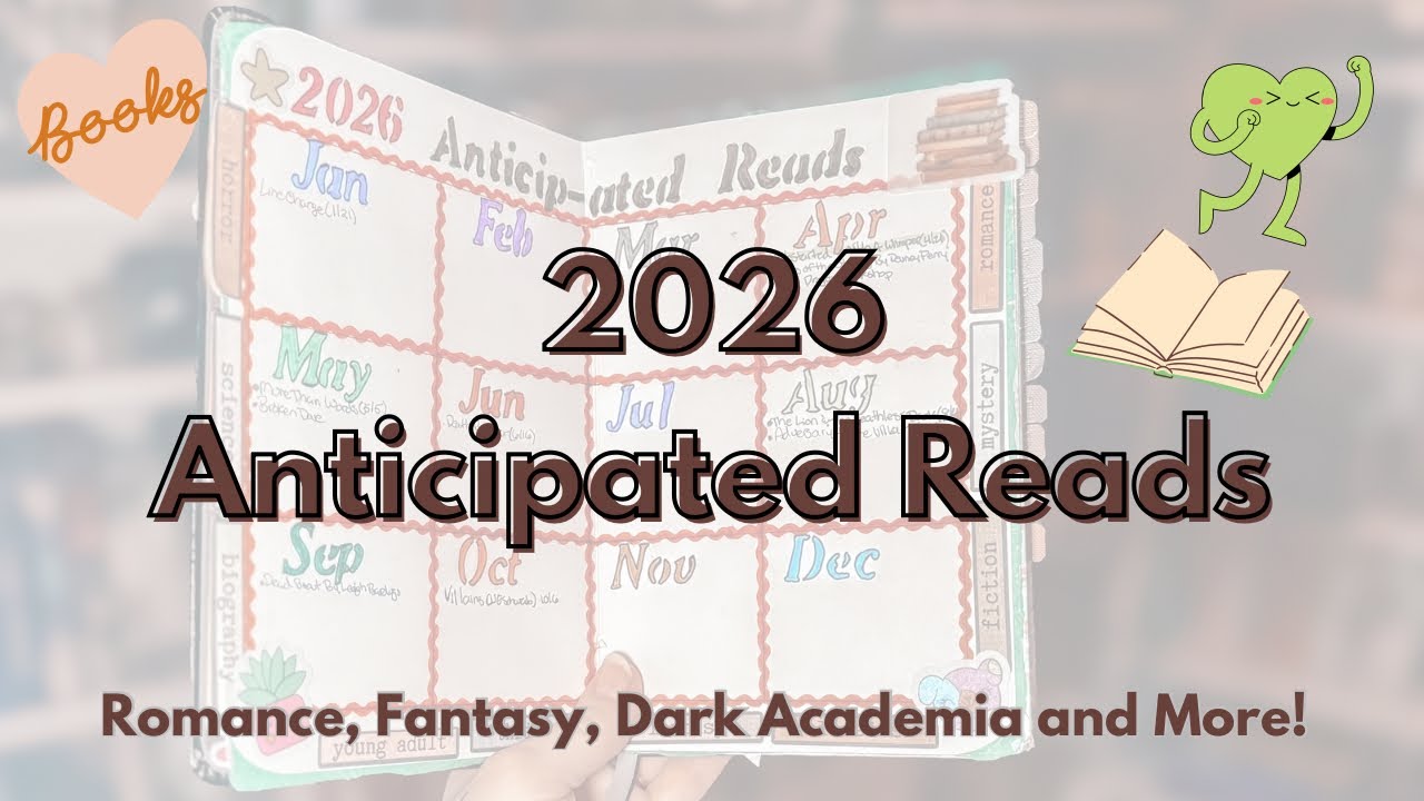 📚 My Most Anticipated Reads of 2026 | Fantasy, Romance, Dark Academia & Cozy Reads 🍃☺️✨