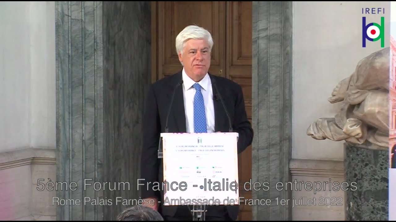 IREFI 5&egrave;me Forum France - Italie des Entreprises 1er juillet 2022 FR premi&egrave;re partie