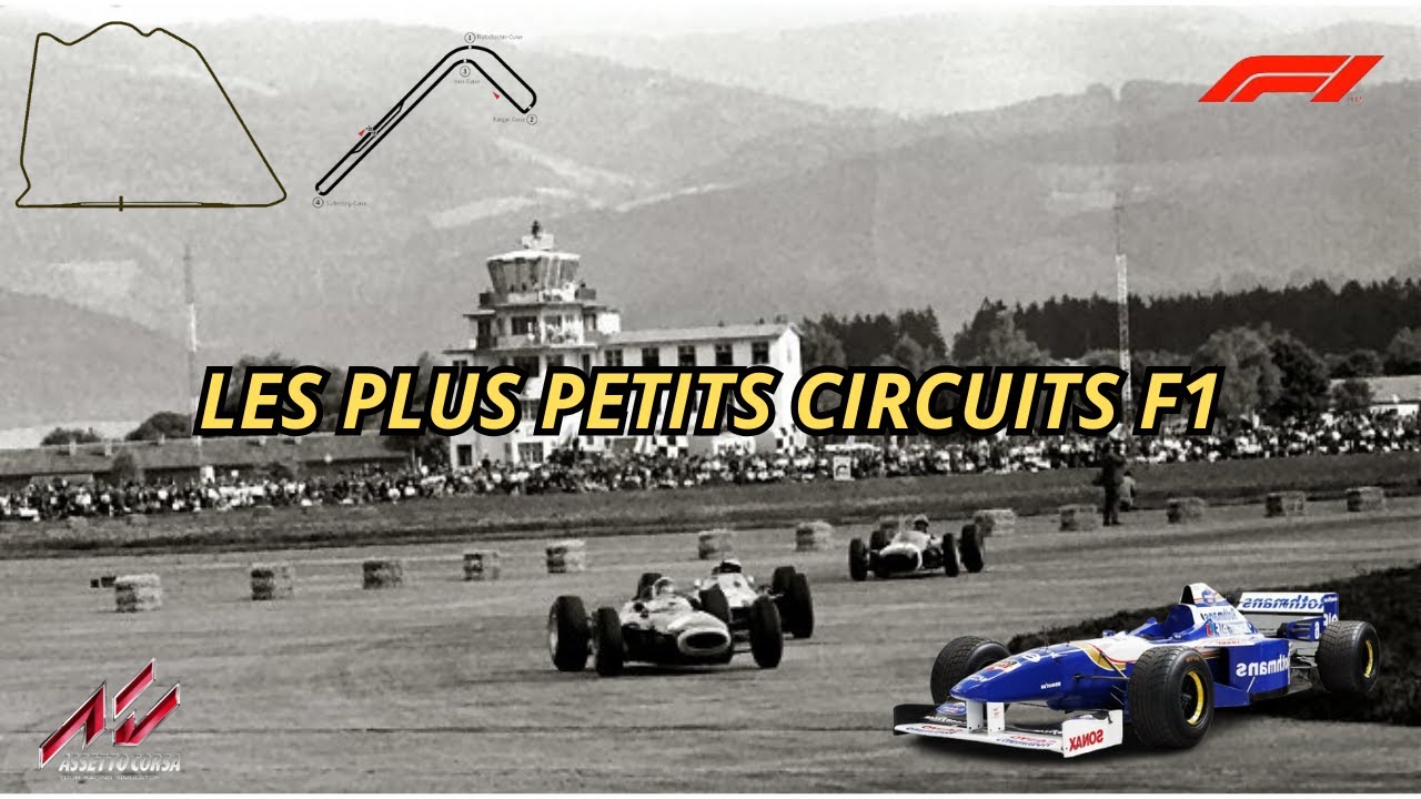 Les plus petits circuits de l’histoire de la F1 en onboard | Assetto Corsa