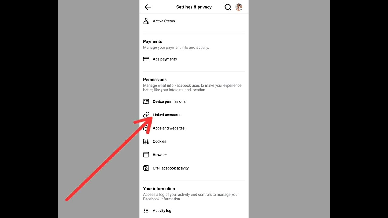 How to remove WhatsApp that is connected on Facebook?