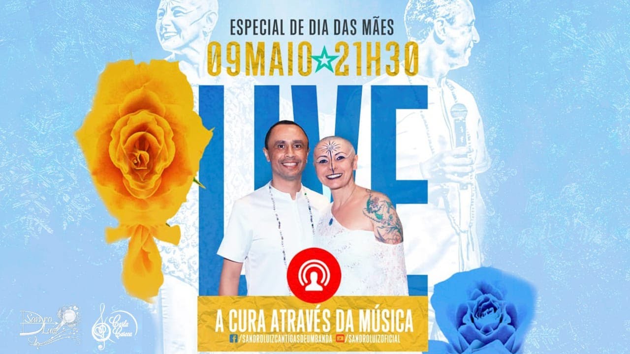🔴 L I V E - #DiadasMães | SANDRO LUIZ e CARLA CARECA | #SomosTodosCuradores