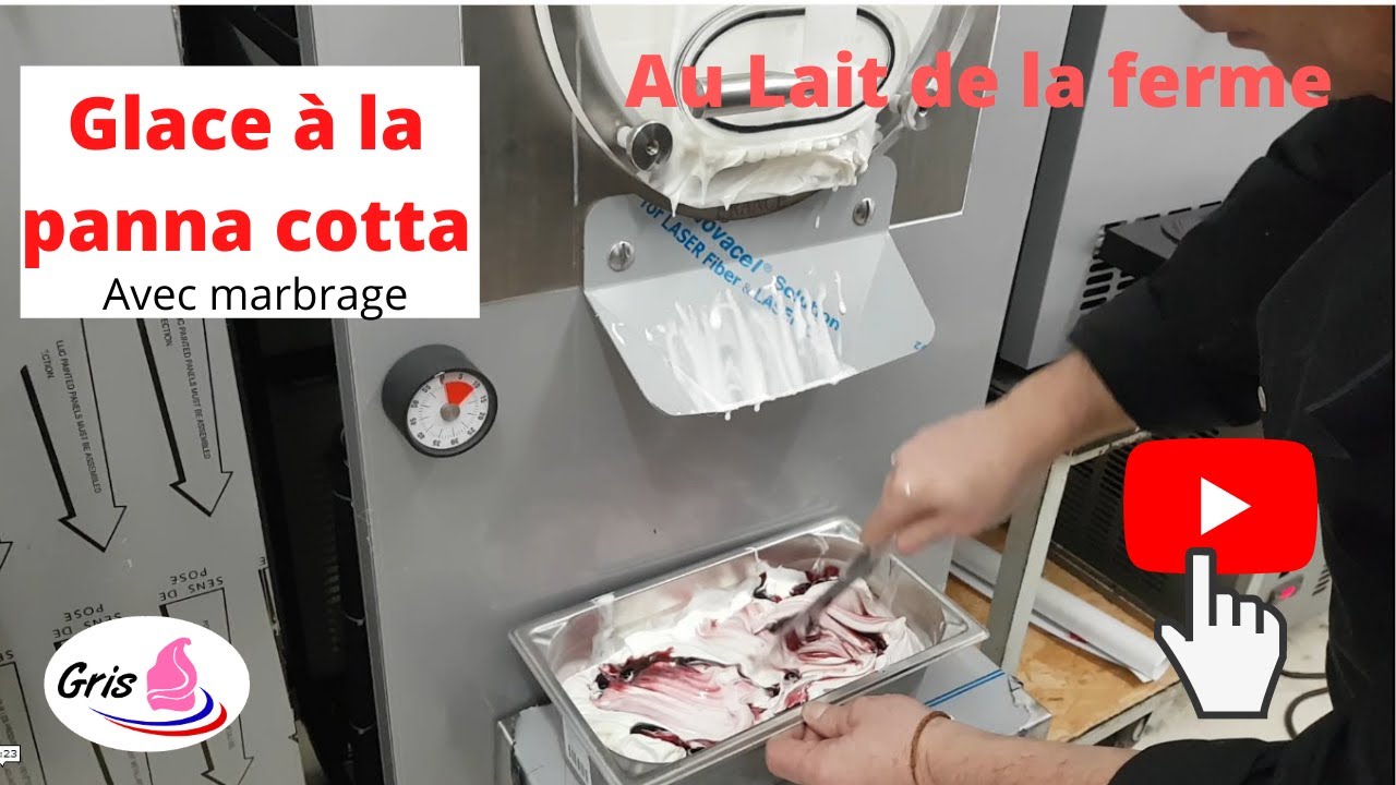 Glace à la ferme test de la glace a la panna cotta au bon lait frais de la ferme