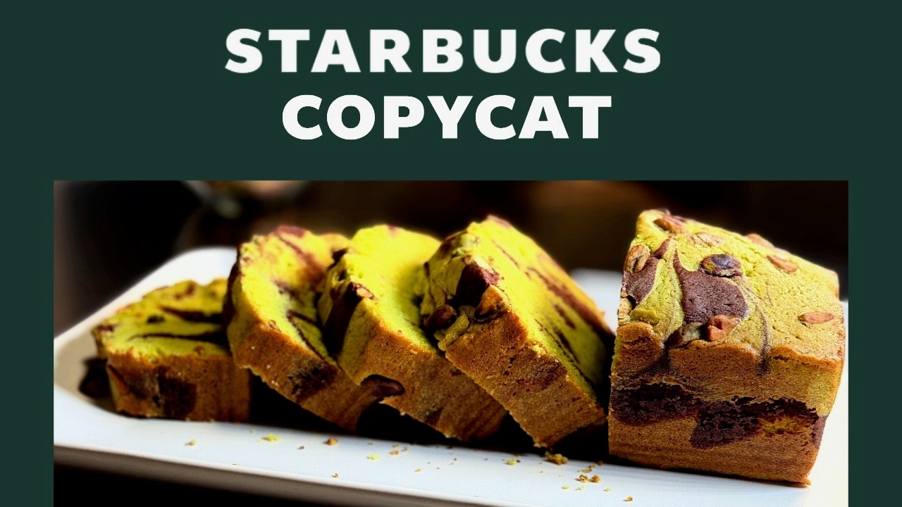 Рецепт, похожий на тот, что готовят в Starbucks | Я воссоздала новый шоколадно-фисташковый кекс!