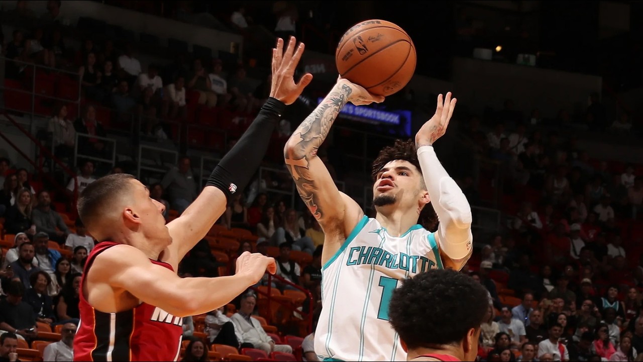 NBA 2K26: Herro & Bam Go Clutch! Heat Rally Falls Short vs Hornets | NBA Simulation