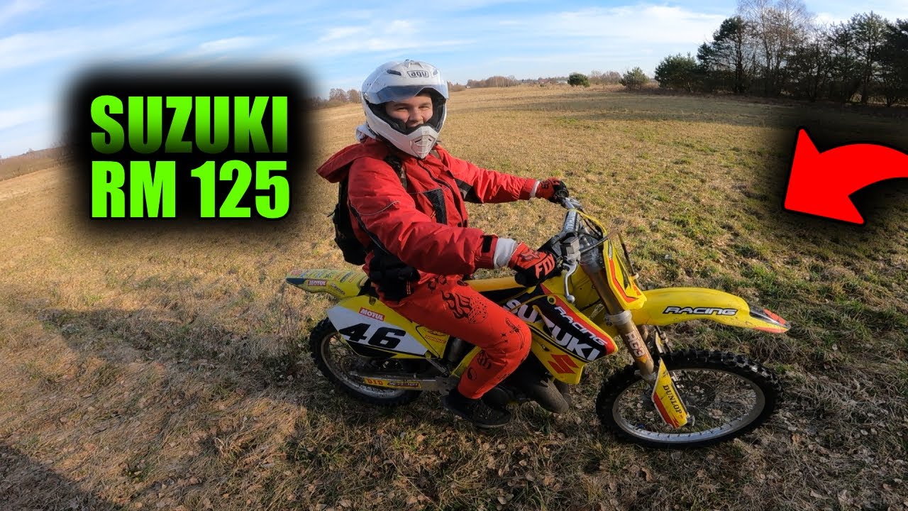 TEST SUZUKI RM 125 | BASHAN NIE MÓGŁ WYJECHAĆ Z KAŁUŻY...