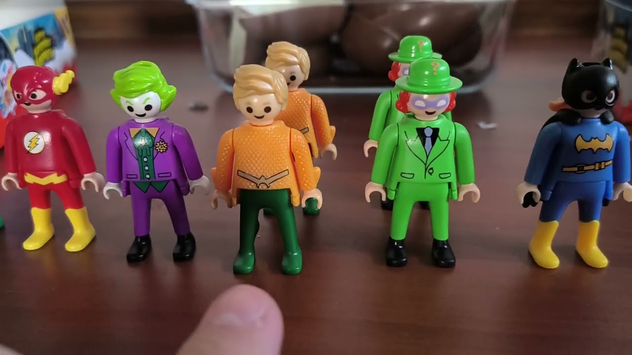 Por fin llegó a México #huevokinder #playmobil #dc #dccomics #elpalaciodexizor 😱❤️‍🔥