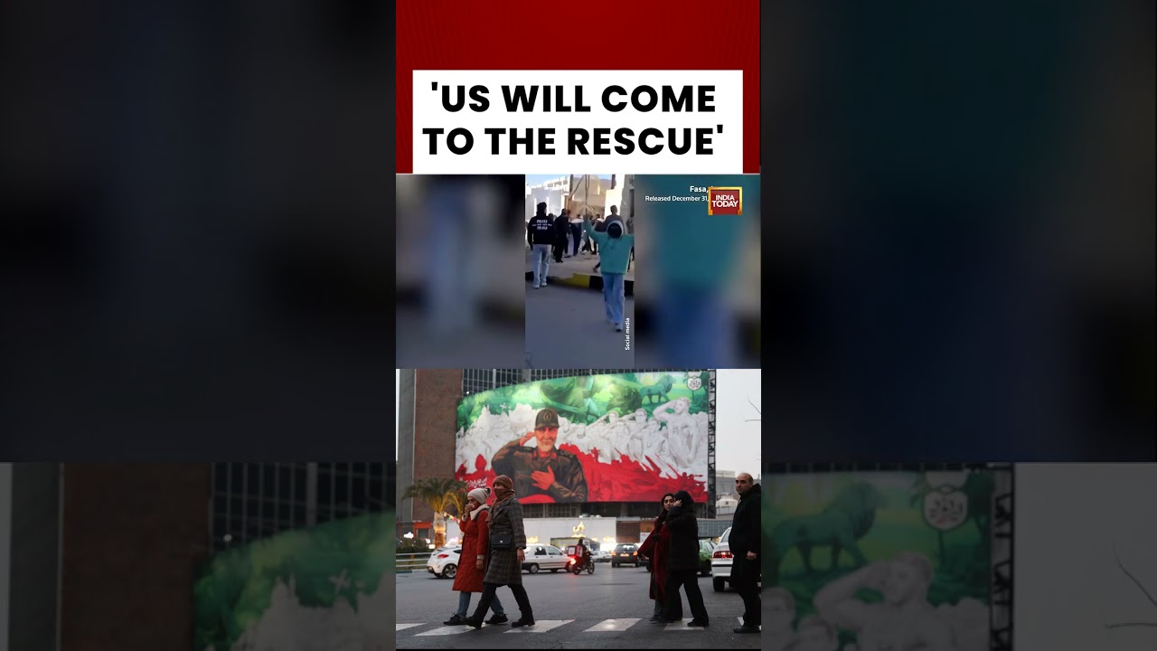 US Will 'Rescue' Protesters If Violence Continues: Trump Warns Tehran Amid Economic Protests In Iran