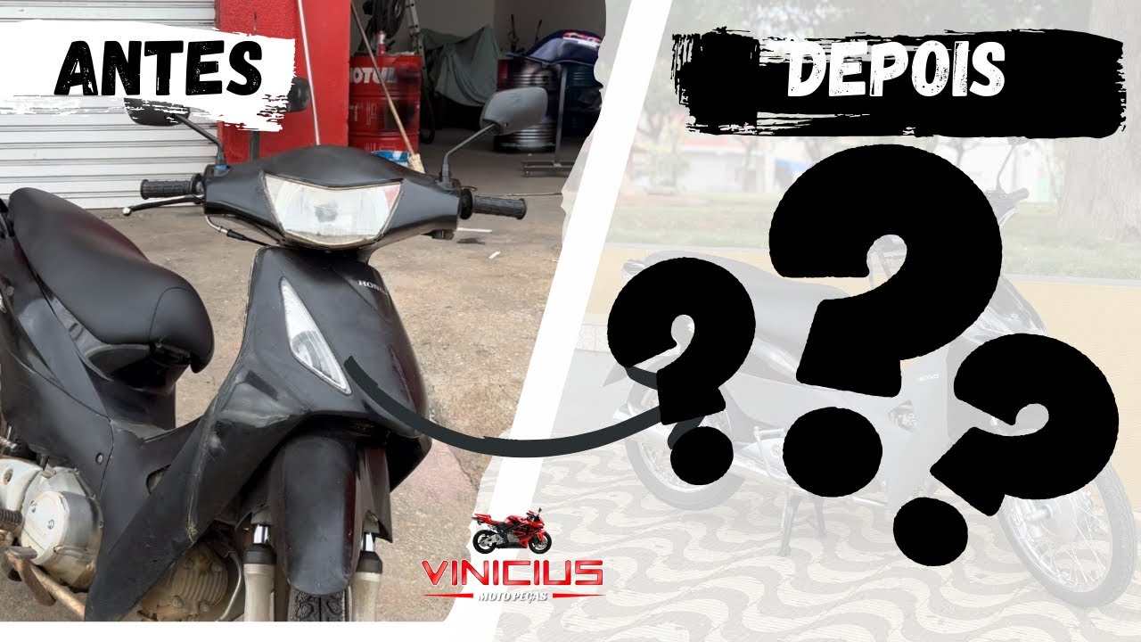 Reformando Biz 125 detonanda