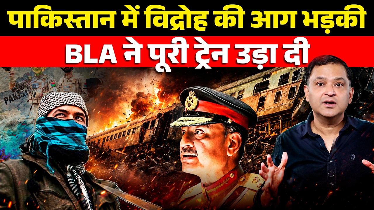 Pakistan unrest: BLA claims train blast in new attack | The Chanakya Dialogues | Major Gaurav Arya
