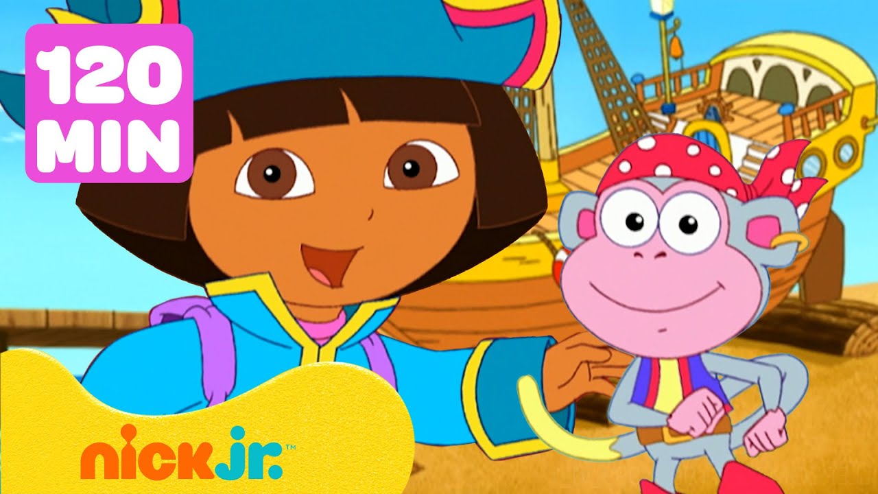Dora the Explorer | Maratona de Episódios Completos de Dora, a Aventureira! ➡️ | 2 Horas | Nick Jr.