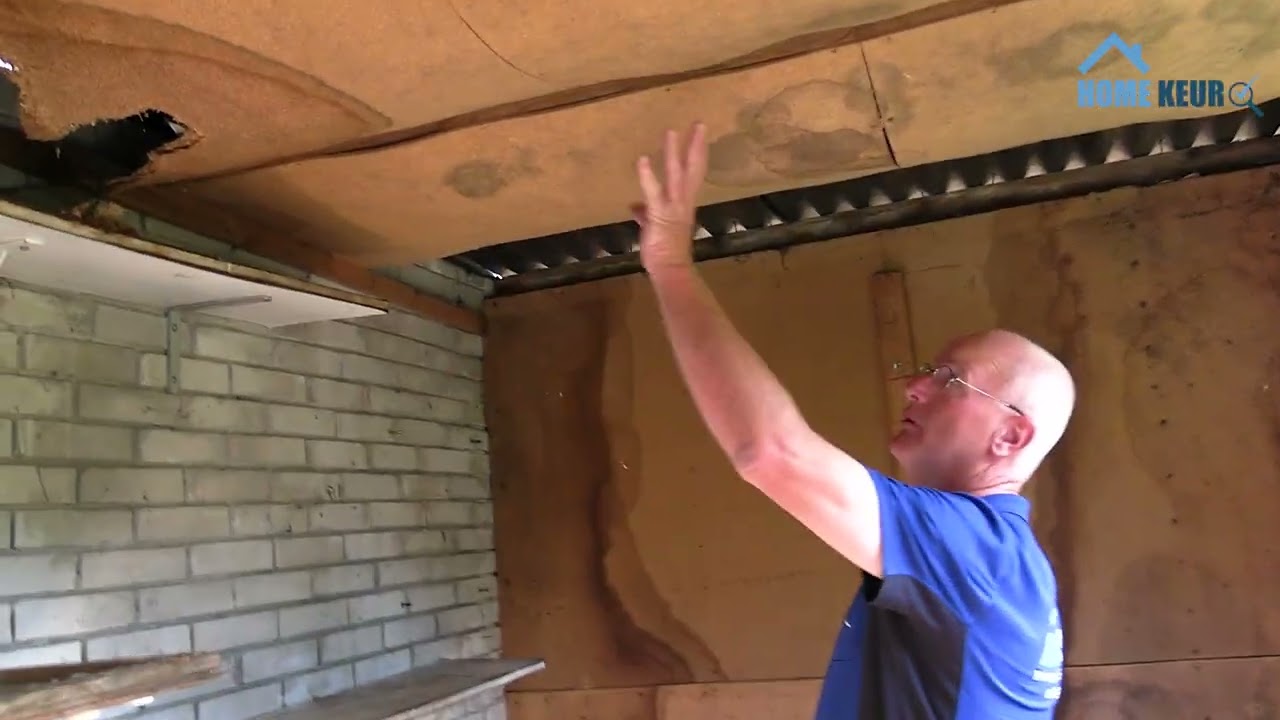 Tuinhuisje blijkt bij inspectie in slechte staat! Tijd voor een grondige renovatie!