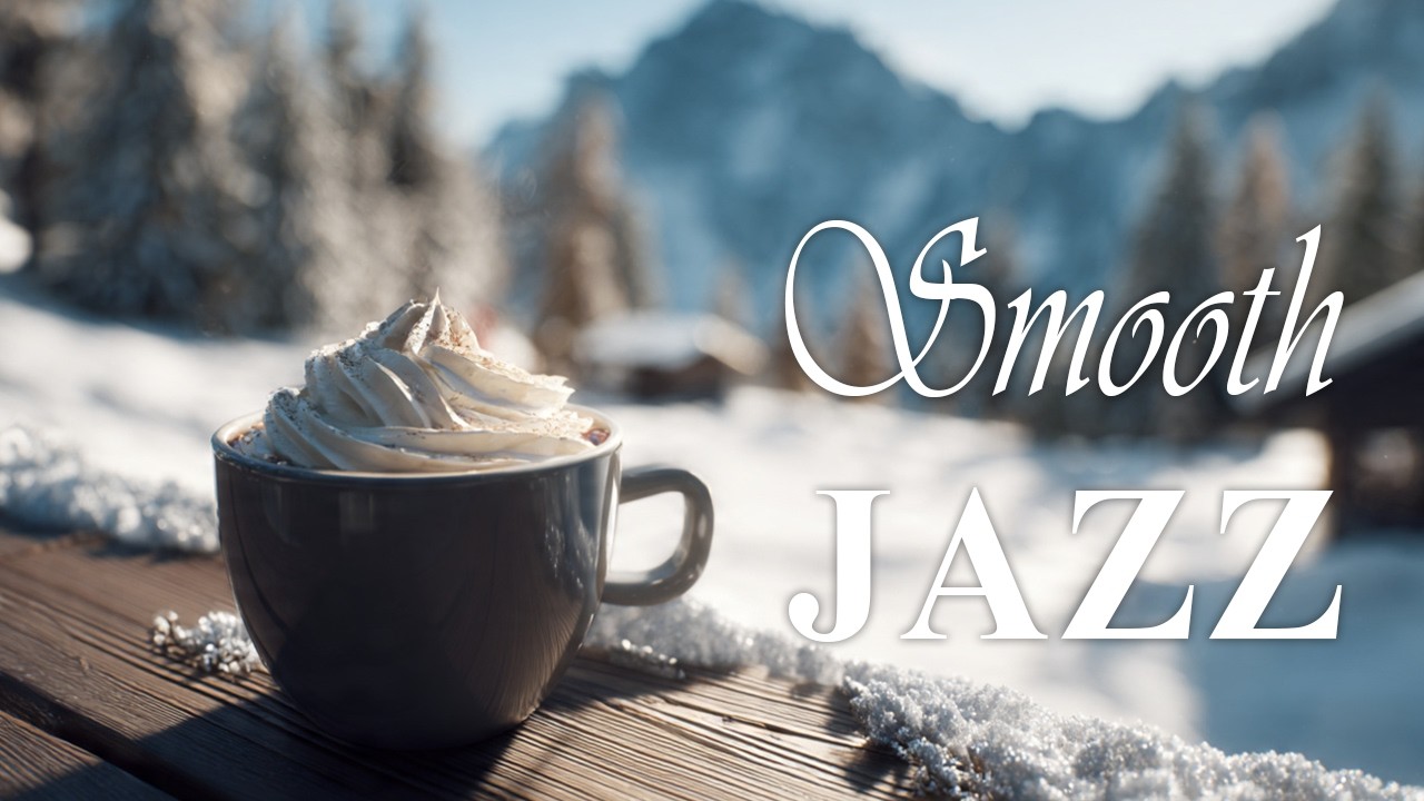 Smooth Jazz ☕❄️ | Calm Roast Coffee – Cozy Winter Café Ambience