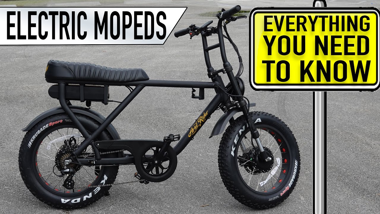 Electric MOPEDS - Everything you need to know before buying