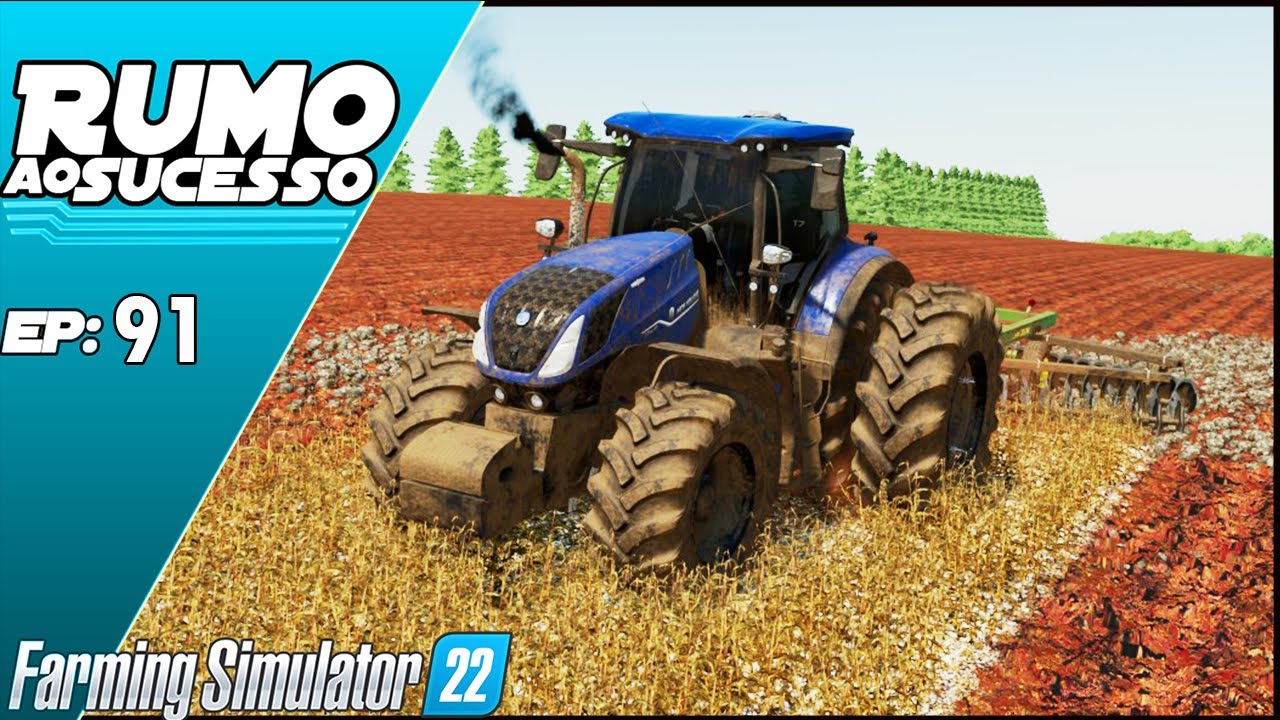 COMPRANDO NEW HOLLAND T7 COM ESCAPE DIRETÃO! TRATOR MUITO SHOW | FARMING SIMULATOR 22 #91