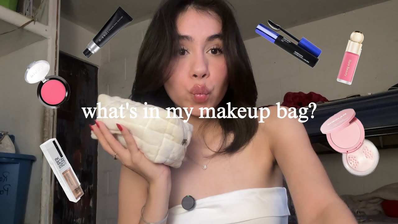 makeup bag tour ✨ te enseño lo que llevo en mi bolsita, productos favoritos, tips y más ദ്ദി◝ ⩊ ◜.ᐟ
