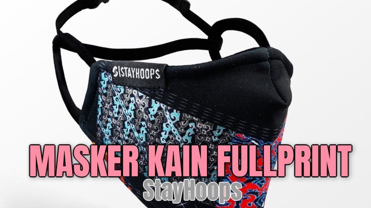 Unboxing Masker Kain Style Fullprint Original STAYHOOPS~ Masker Sultan