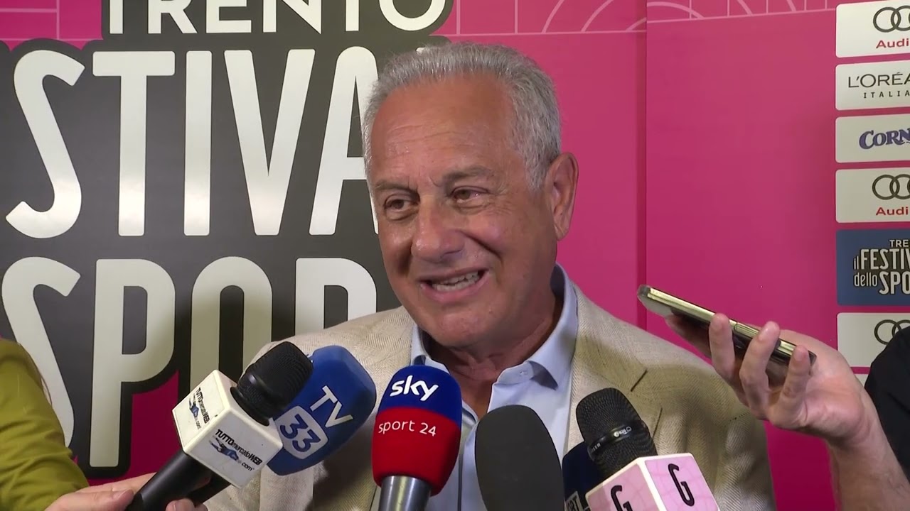 Julio Velasco intervistato al Festival dello Sport 2026 di Trento