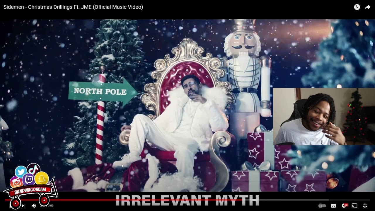 Sidemen - Christmas Drillings Ft. JME (Official Music Video)