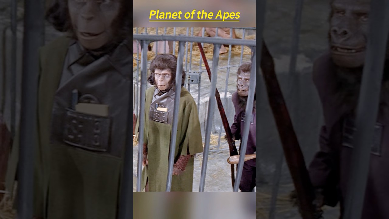 🦍 Planet of the Apes (1968) | Charlton Heston Faces a World Ruled by Apes 🚀😱