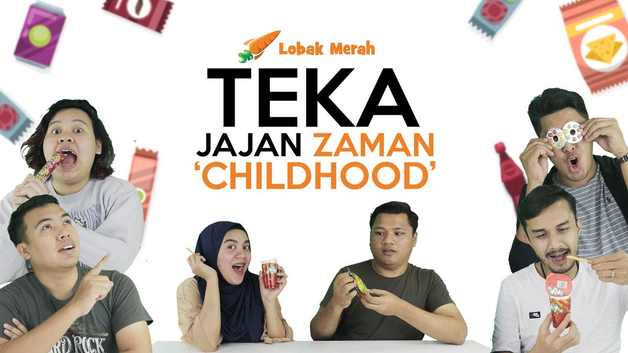 Lobak Merah Teka Jajan Zaman 'Childhood'