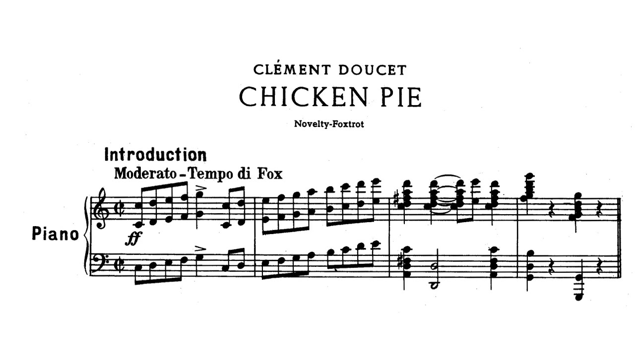 Cl&eacute;ment Doucet: Chicken Pie