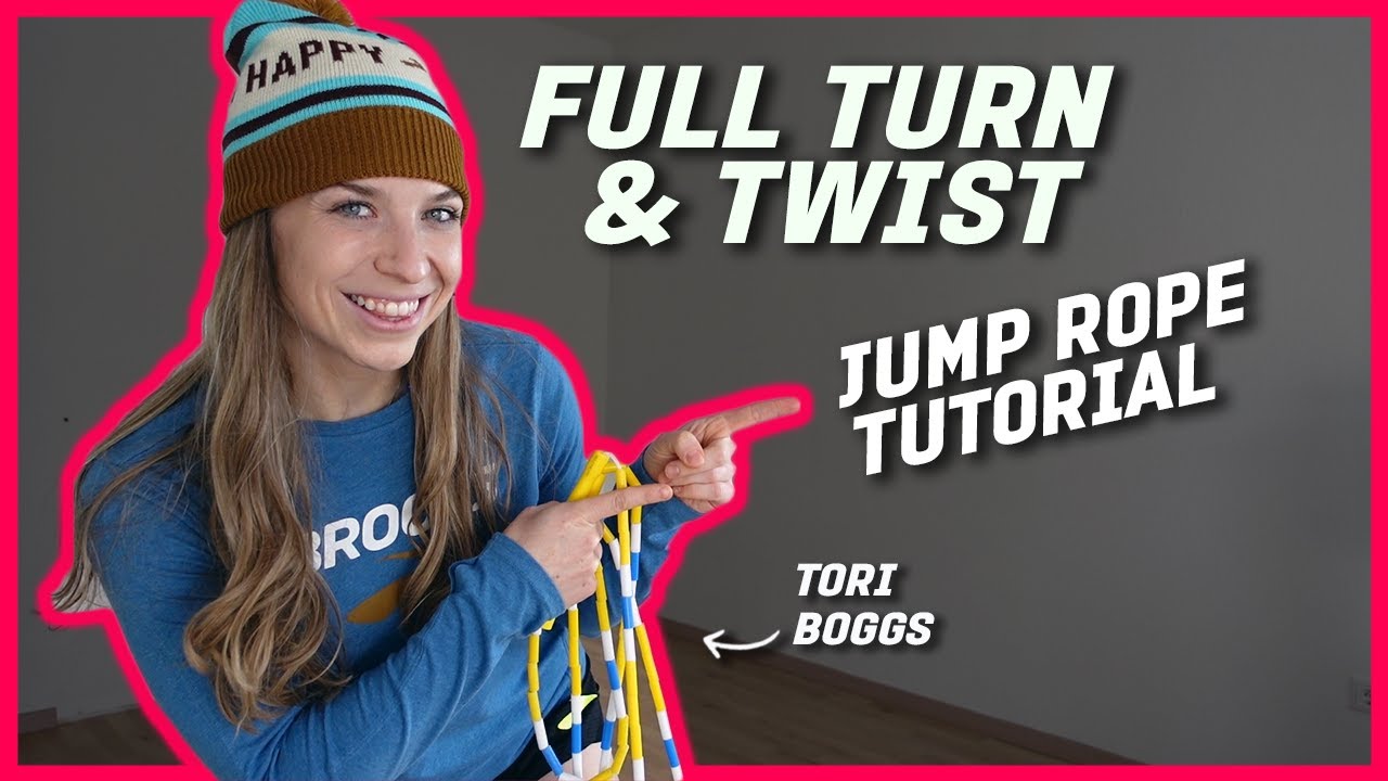 JUMP ROPE TUTORIAL // FULL TURN & TWIST