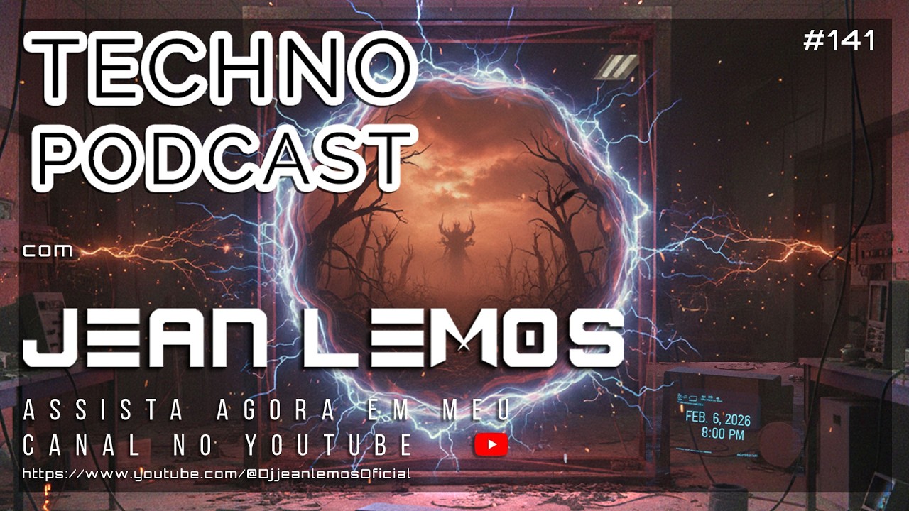 Techno Podcast #141  By Jean Lemos [Studio Mix] #technopodcast #technomusic