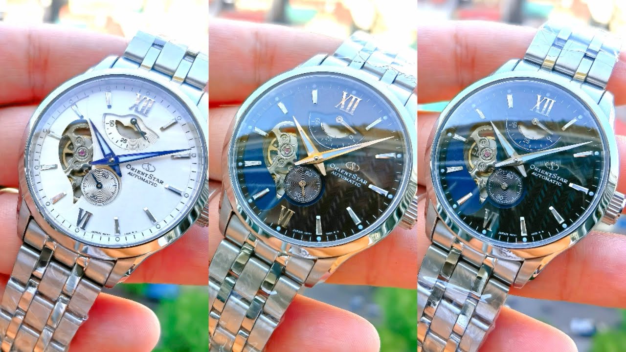 [Đẹp] Orient Star Open Heart 41mm RE-AV0B01S & RE-AV0B02Y & RE-AV0B03B | ICS Authentic