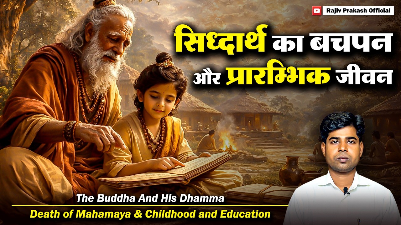 The Buddha And His Dhamma|| Death of Mahamaya & Childhood and Education || ☸️ 