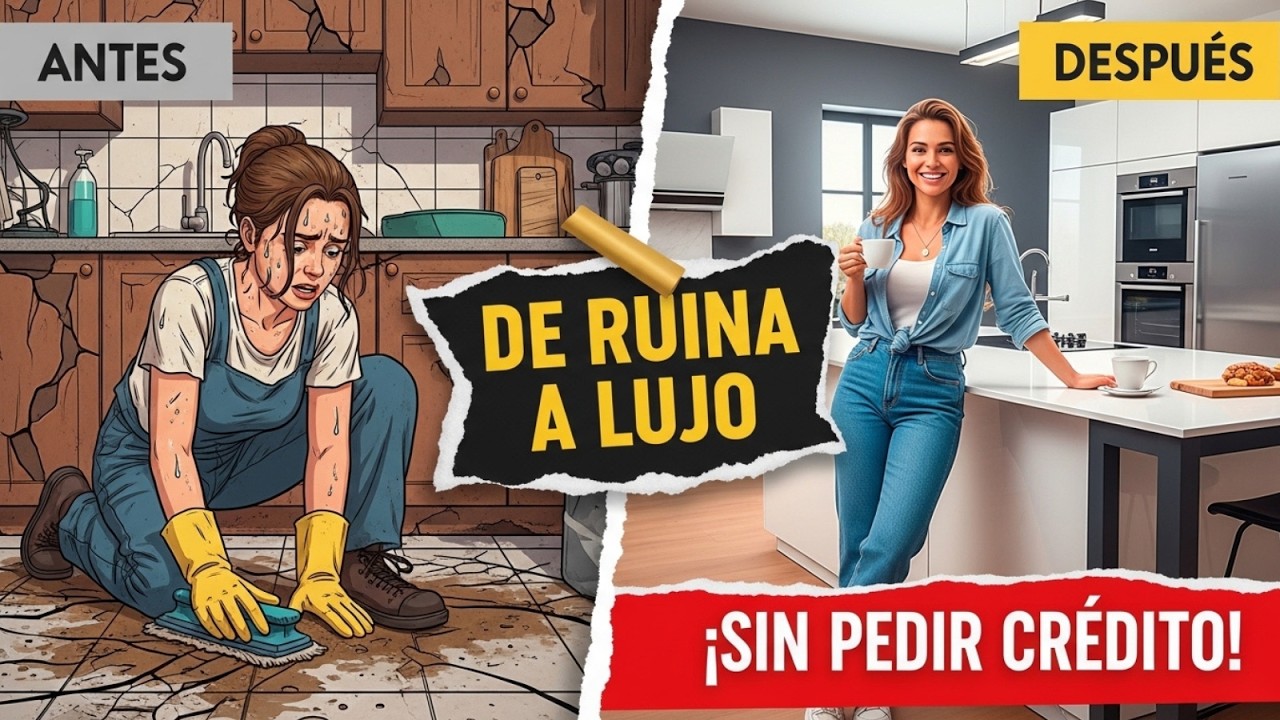 Cómo una AMA DE CASA Pagó la Reforma de su COCINA con el Método del Sobre SIN AYUDA del Marido