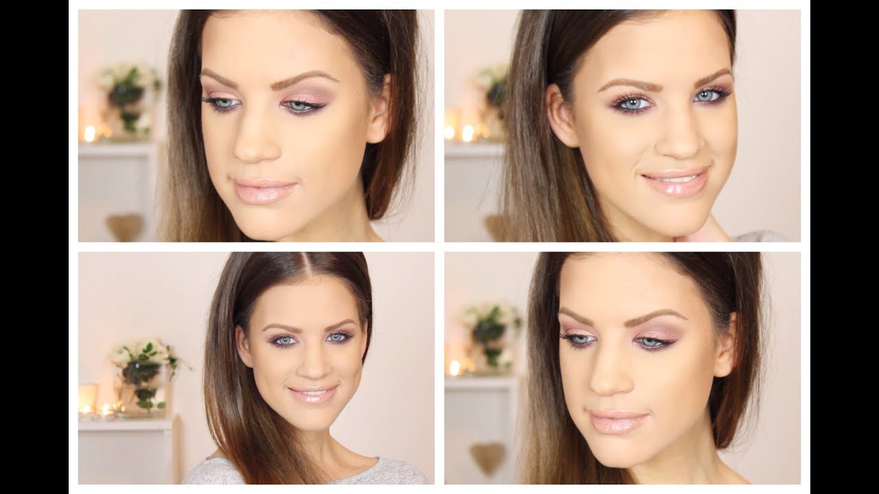 Golden Copper/Salmon Smoky Makeup Tutorial - Full Face