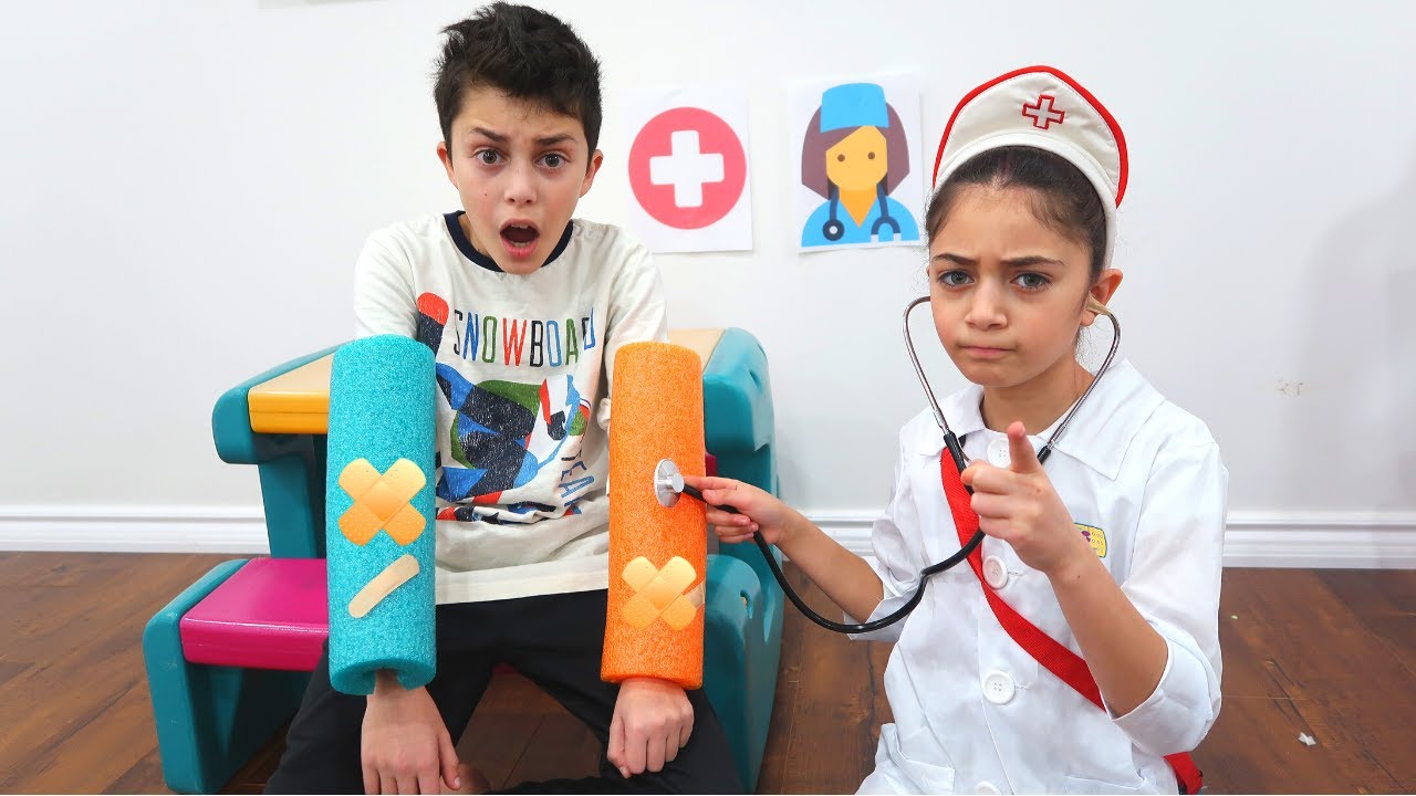 Heidi and Zidane story about Superhero Doctor