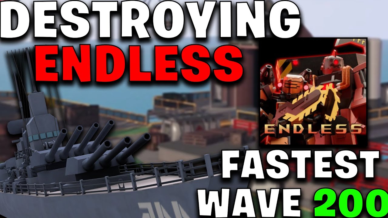 Fastest Endless Mode Wave 200 - Tower Defense X