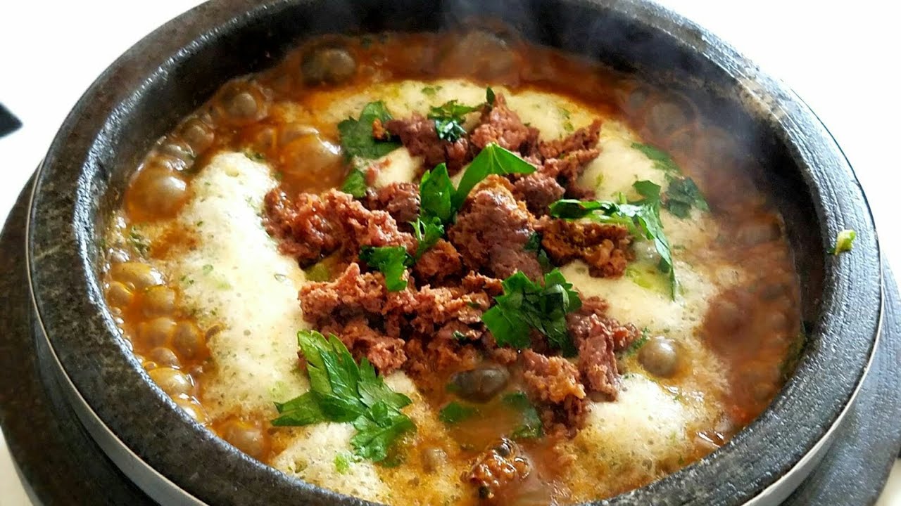 طريقه تحضير سلته يمنيه بالكباب/  Yemeni Saltah With Kabob
