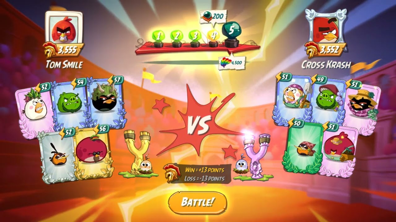Angry Birds 2- Arena battle (14/Sep/2022) | Tom Smile