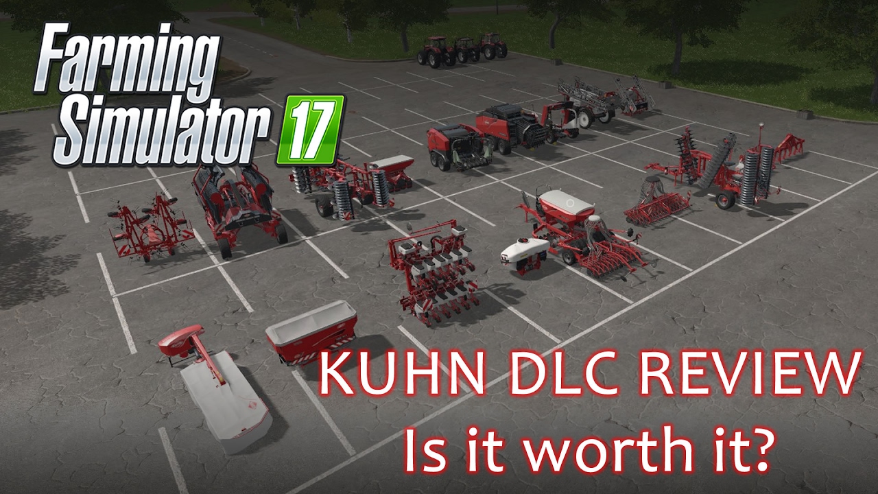 Kuhn Equipment Pack DLC Review - Farmings Simulator 17 - is it worth it?